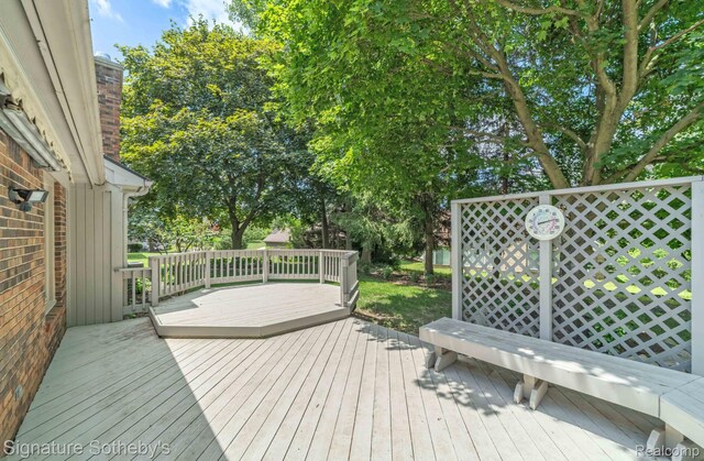 25759 Hunt Club Blvd, Farmington, MI 48335 - view of deck