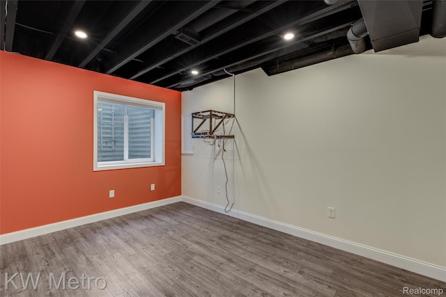 85 Hickory Dr, Troy, MI 48083 - basement featuring wood finished floors