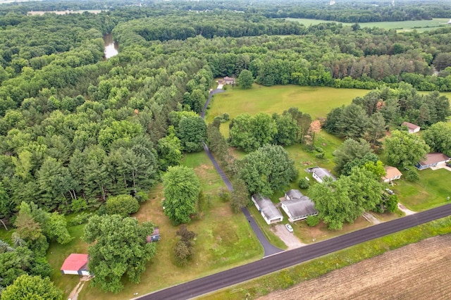 5852 Pinkerton Rd, Vassar, MI 48768 - bird's eye view of a forest