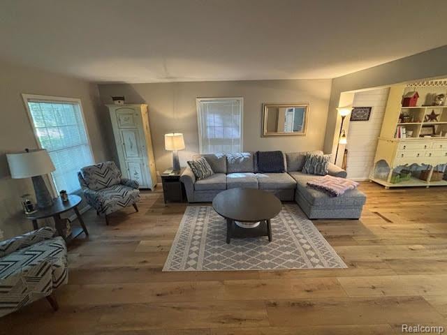 171 Golfview Dr, Caro, MI 48723 - living area with wood finished floors
