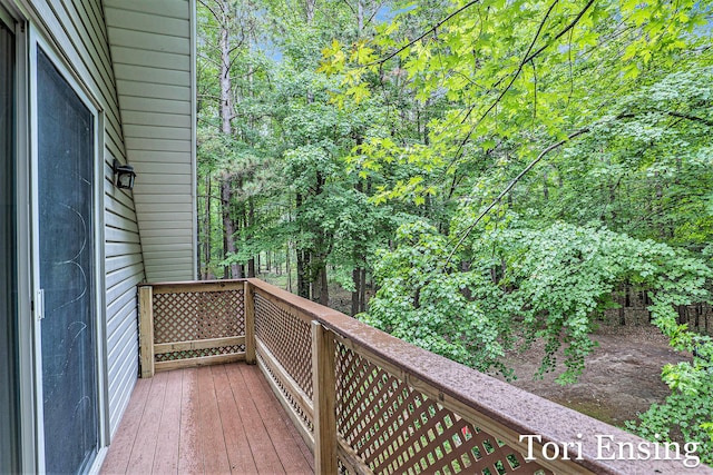 4366 Woods Rd, Sidney, MI 48885 - view of wooden deck