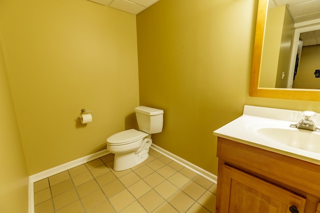 2683 Mystic Dr, Ann Arbor, MI 48103 - bathroom with vanity and tile patterned floors