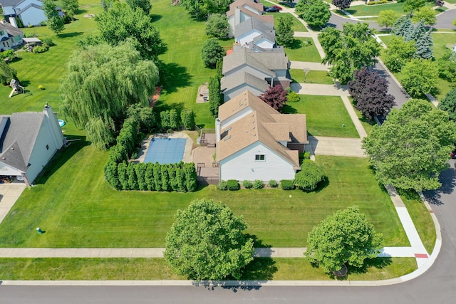 2683 Mystic Dr, Ann Arbor, MI 48103 - aerial view of residential area