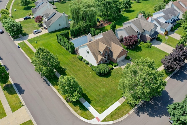 2683 Mystic Dr, Ann Arbor, MI 48103 - aerial perspective of suburban area