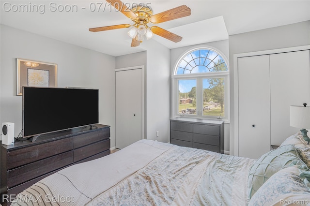220 E Rolston Rd, Linden, MI 48451 - bedroom featuring ceiling fan