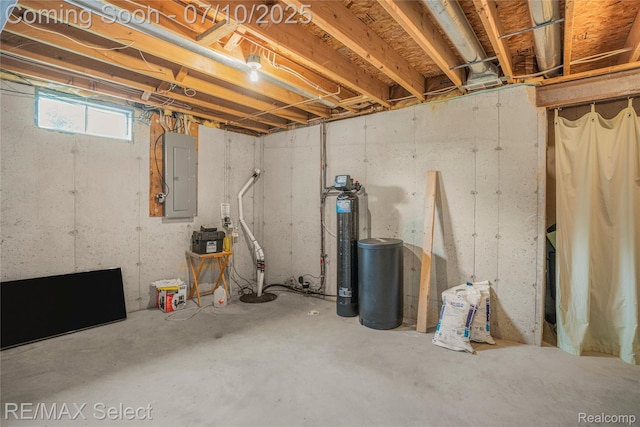 220 E Rolston Rd, Linden, MI 48451 - below grade area with electric panel and a water softener system