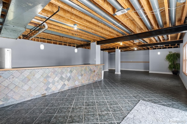 11068 Meadowview Dr, Goodrich, MI 48438 - finished basement featuring baseboards