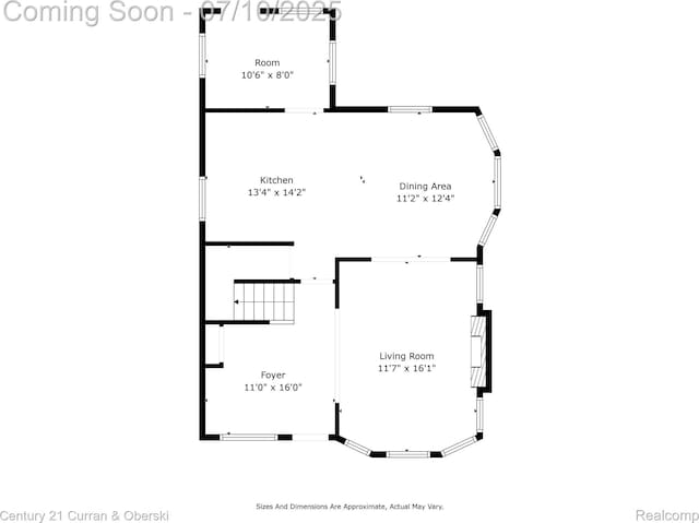 4115 Montgomery St, Detroit, MI 48204 - view of floor plan / room layout