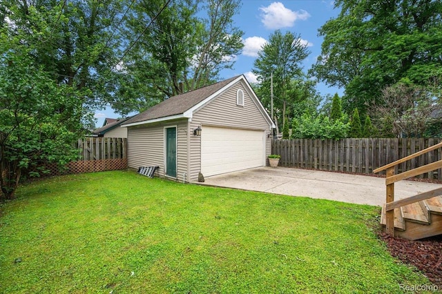 366 Marshall St, Ferndale, MI 48220 - view of detached garage