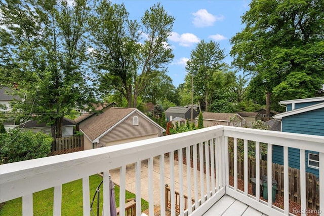 366 Marshall St, Ferndale, MI 48220 - view of balcony