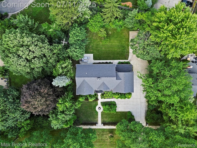 295 S Cranbrook Rd, Birmingham, MI 48009 - aerial view