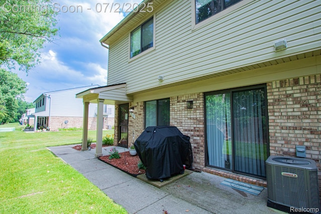 50191 N Angelo Ct, Chesterfield, MI 48047 - view of patio / terrace with a grill