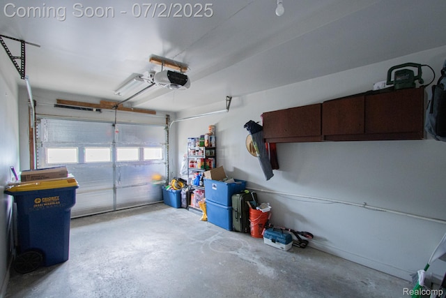 50191 N Angelo Ct, Chesterfield, MI 48047 - garage featuring a garage door opener