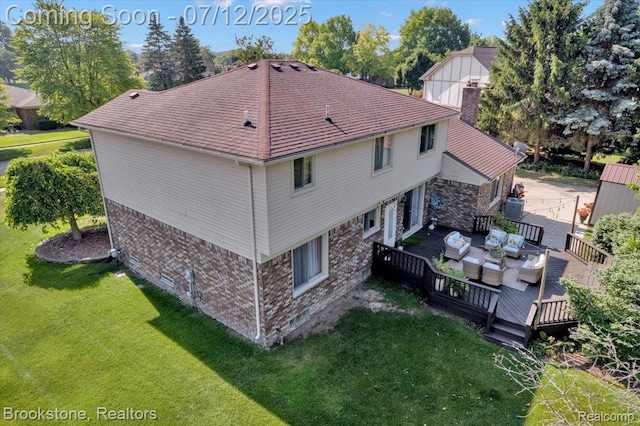 46655 Spruce Dr, Shelby Twp, MI 48315 - view from above of property
