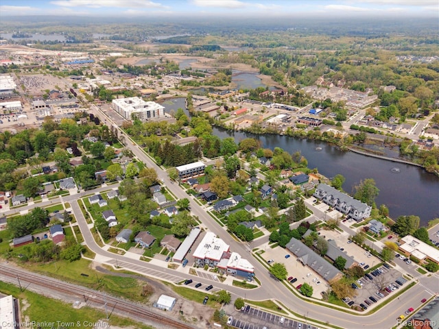 293 N 2nd St Unit 106, Brighton, MI 48116 - view of property location with a nearby body of water