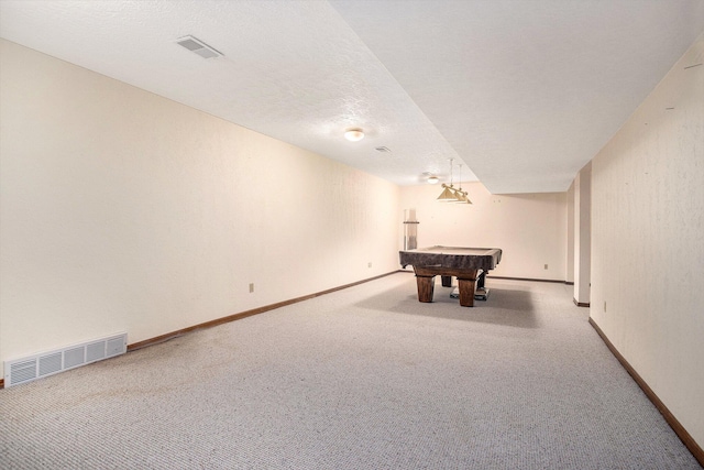 9477 Lightwood Ct, Richland, MI 49083 - rec room featuring carpet floors and pool table