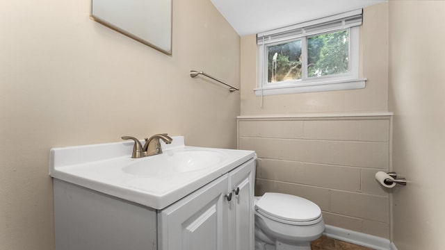 2204 Walter Dr, Ann Arbor, MI 48103 - half bath with vanity and toilet