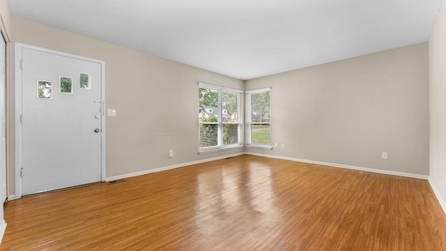 2204 Walter Dr, Ann Arbor, MI 48103 - spare room featuring light wood-type flooring