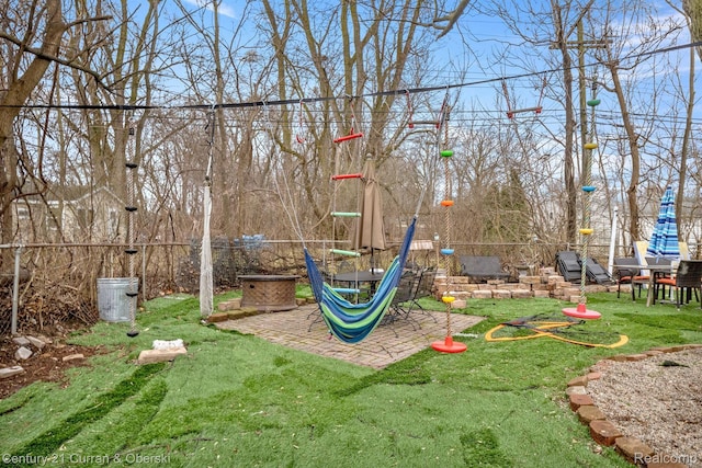 25021 Ecorse Rd, Taylor, MI 48180 - view of jungle gym