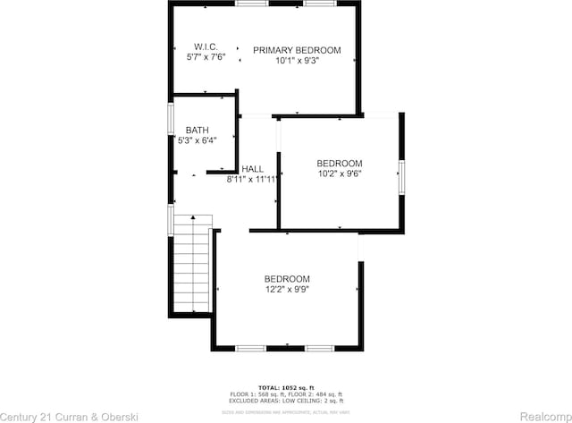 25021 Ecorse Rd, Taylor, MI 48180 - view of floor plan / room layout