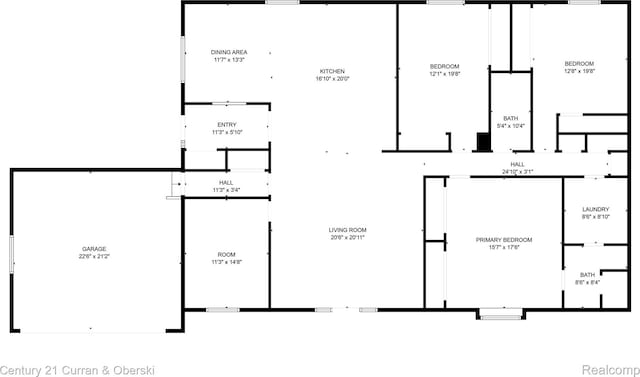 5620 Kaufman St, Dearborn Heights, MI 48125 - view of room layout