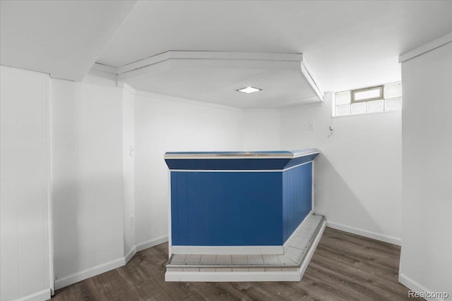 14535 Russell Ave, Allen Park, MI 48101 - miscellaneous room with wood finished floors and baseboards