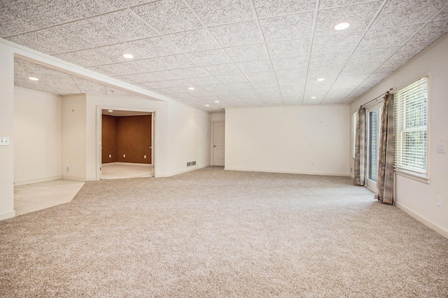 4785 Cottagewood Dr, Kalamazoo, MI 49048 - carpeted empty room with recessed lighting and baseboards