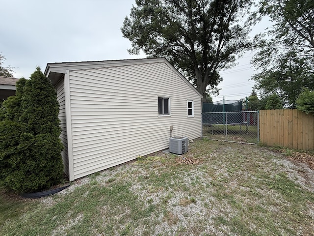 1414 Beard St, Port Huron, MI 48060 - view of home's exterior with a central air condition unit