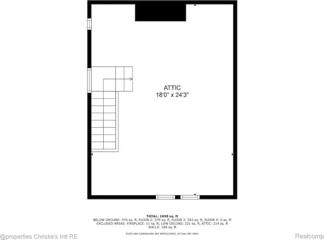 3801 Vicksburg St, Detroit, MI 48206 - view of home floor plan