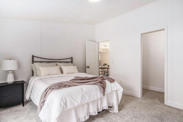 713 Maple Rd, Ionia, MI 48846 - bedroom featuring light colored carpet