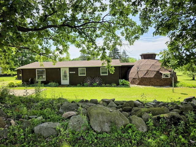 1236 Klink Rd, Tekonsha, MI 49092 - view of front facade with a front lawn