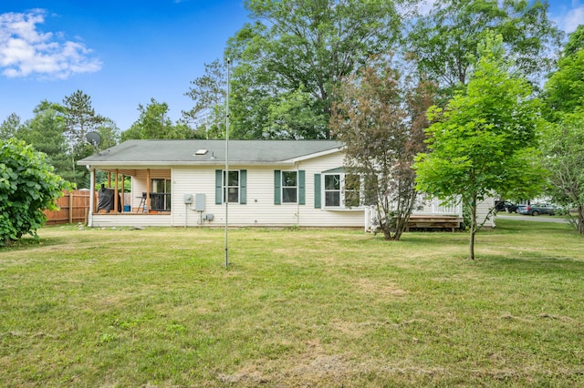 733 N Main St, Evart, MI 49631 - back of property