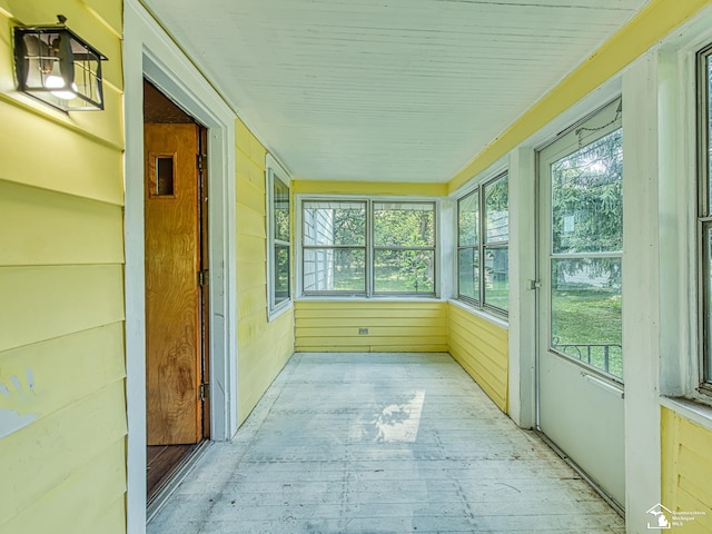 3375 Clinton Way, Jackson, MI 49201 - unfurnished sunroom featuring healthy amount of natural light