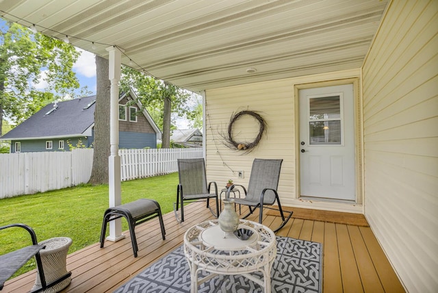 2151 Glenwood Ct, Brooklyn, MI 49230 - view of deck