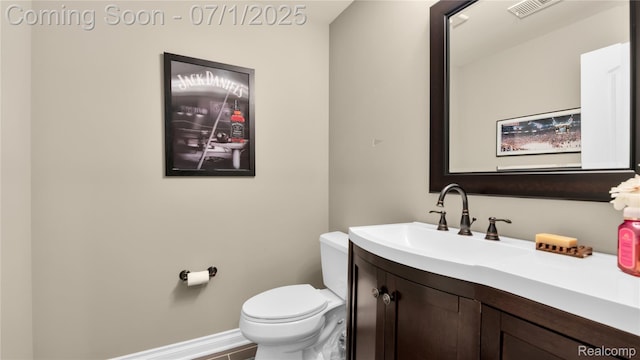 19492 Springbrook Dr, Macomb, MI 48044 - bathroom with toilet and vanity
