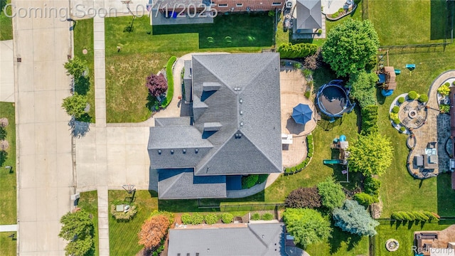 19492 Springbrook Dr, Macomb, MI 48044 - drone / aerial view