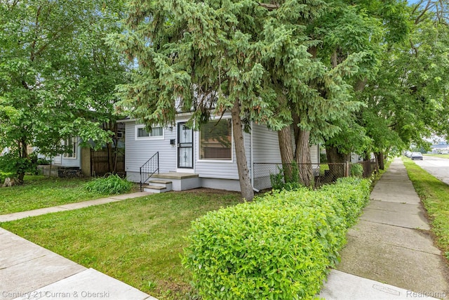 1587 Reo Ave, Lincoln Park, MI 48146 - view of property hidden behind natural elements
