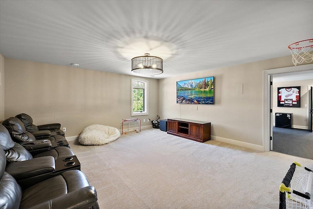 1988 Christenbury Ct, Rochester, MI 48306 - carpeted living area featuring baseboards
