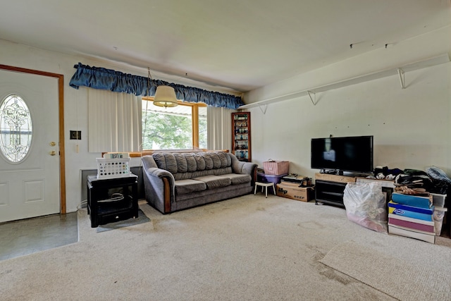 3618 Rohr Rd, Lake Orion, MI 48359 - living room with a wood stove