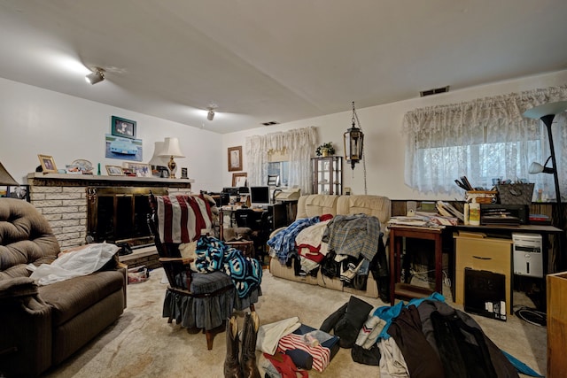 3618 Rohr Rd, Lake Orion, MI 48359 - view of carpeted living room