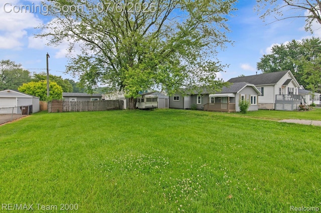 3277 9th St, Monroe, MI 48162 - view of yard