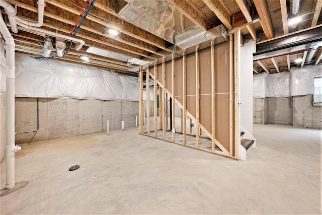 209 N 7th St, Ann Arbor, MI 48103 - view of unfinished below grade area