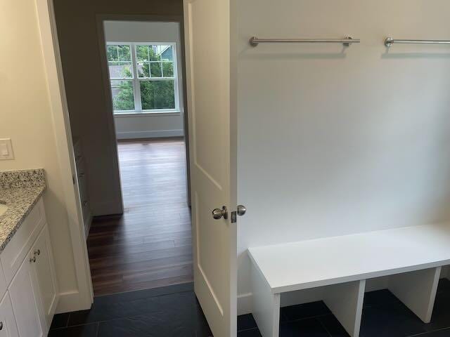 209 N 7th St, Ann Arbor, MI 48103 - mudroom with dark wood-style floors
