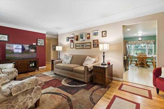 200 Begole Rd, Milan, MI 48160 - living area with wood finished floors