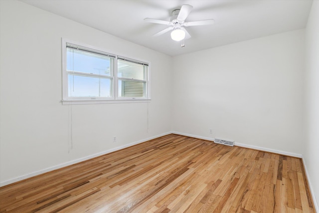 200 Begole Rd, Milan, MI 48160 - empty room featuring light wood finished floors and a ceiling fan