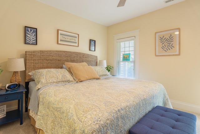 464 Kalamazoo St, South Haven, MI 49090 - bedroom with carpet and ceiling fan
