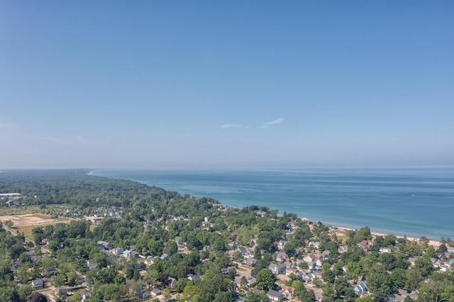 464 Kalamazoo St, South Haven, MI 49090 - drone / aerial view of a large body of water