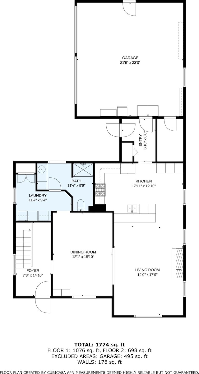 464 Kalamazoo St, South Haven, MI 49090 - view of room layout