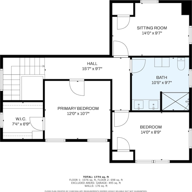 464 Kalamazoo St, South Haven, MI 49090 - view of room layout
