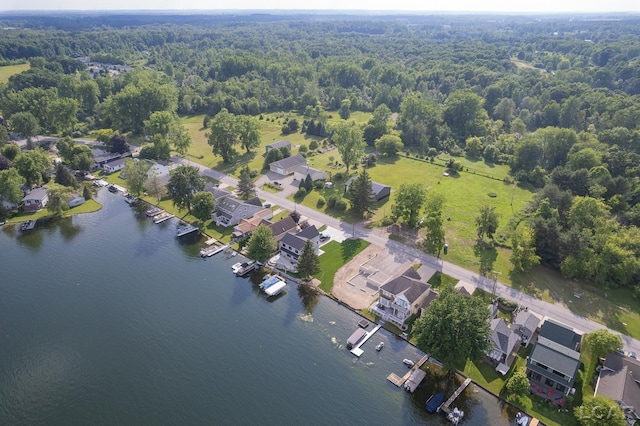 6820 Devils Lake Hwy, Manitou Beach, MI 49253 - view of property location featuring a large body of water and nearby suburban area
